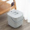 2Pcs Compost Bin for Everyday Organic Waste with Lid in the Kitchen Odor Resistant Removable Liner 4