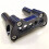 Suportes de Guidão de 4,5 Polegadas com Braçadeira Superior de 1 Polegada para  Road Glide FLTRX Sportster XLH883 4