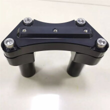 4inch Tall Handlebar Risers Top Clamp Fit for 1inch Bar Sportster Dyna FXDWG FXDL