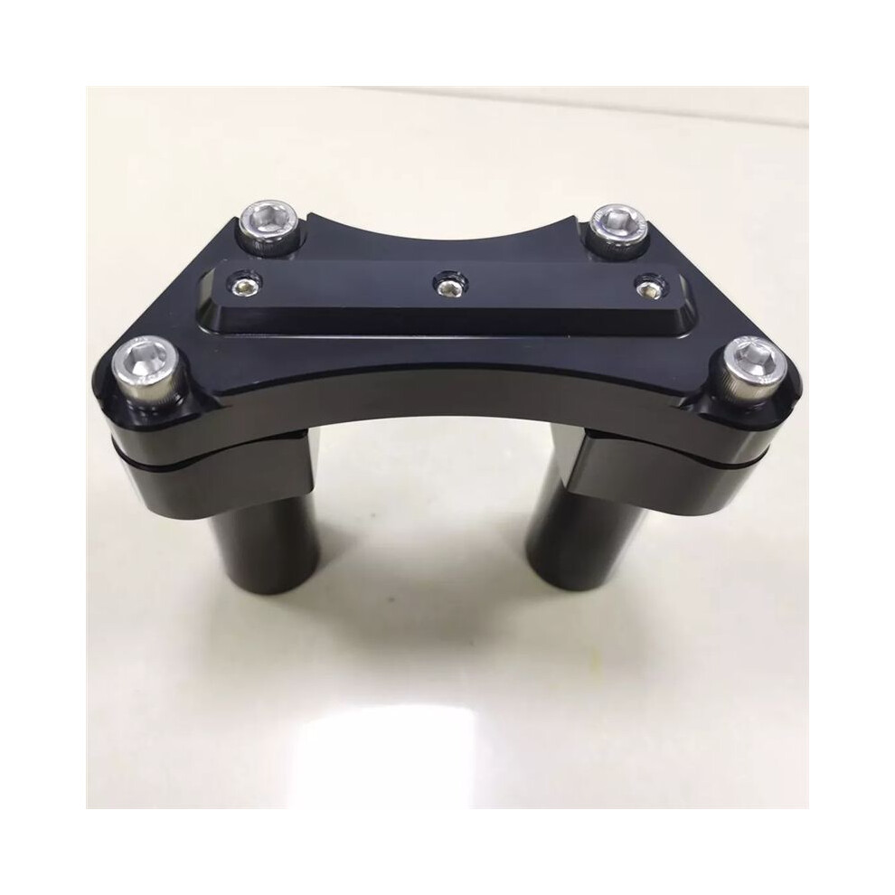 4Inch Tall Handlebar Risers Top Clamp Fit For 1Inch Bar Sportster Dyna Fxdwg Fxdl 6031771501827