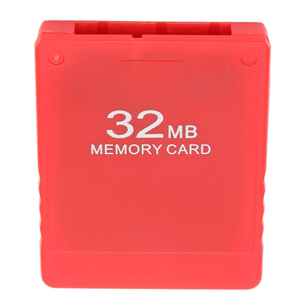 32Mb High-Speed Fmcb1.966 Memory Card For Ps2 Gaming, Red 8701389023230