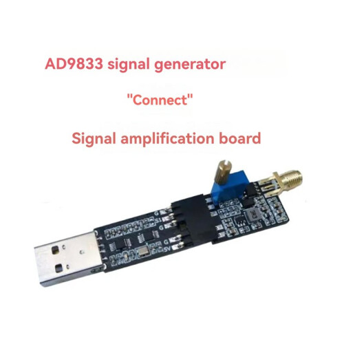 1Hz-12MHz Signal Generator Module USB Interface Sine Wave Triangular Wave Square Wave Output 2