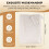20 Peças Grandes Sacos de Musselina, Sacos de Algodão com Cordão, Sacos para Infusão de Chá (8 X 12 Polegadas) 7