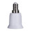 E14 to E26 E27 Adapter Chandelier Light Socket E14 to Medium Socket with 35mm Crevice Tool Port Corner Nook Cranny Tool 2