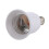 E14 to E26 E27 Adapter Chandelier Light Socket E14 to Medium Socket with 35mm Crevice Tool Port Corner Nook Cranny Tool 6