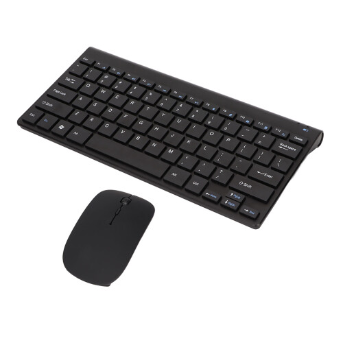 Wireless Keyboard Mouse Combo 10m 2.4G Ergonomic Black 2