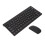 Wireless Keyboard Mouse Combo 10m 2.4G Ergonomic Black 7