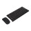 Wireless Keyboard Mouse Combo 10m 2.4G Ergonomic Black 14