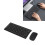 Wireless Keyboard Mouse Combo 10m 2.4G Ergonomic Black 15