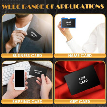 180 Pcs Metal Engraving Blanks Colorful Aluminum Sheet Laser Engraving Business Card Engraving DIY Gift Cards A