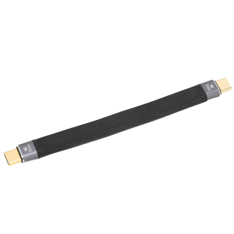Usb C Data Cable 100W 5A Fast Charging 10Gbps 13Cm Black 9321389023758
