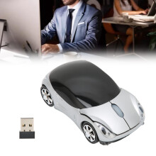 2.4GHz Wireless Car Mouse 1600DPI 3 Buttons Gaming Mouse