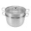 Stainless Steel Stackable Steam Pot with Glass Lid 7