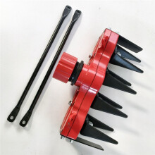 Grass Remover Tool Attachment 2 in 1 Weeding Wheels Weeder Accessories Orchard Mower Weed Wheel Gear