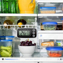 Fridge Thermometer, Digital Refrigerator Thermometer Waterproof Fridge Freezer Thermometer Monitor for Home 3Pcs