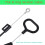 D Ring Replacement Recliner Handle,for Lazyboy Handle Cable, Release Cable Couch Recliner Replacement Parts,2 Pack 3