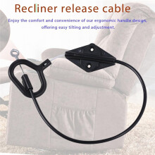 D Ring Replacement Recliner Handle,for Lazyboy Handle Cable, Release Cable Couch Recliner Replacement Parts,2 Pack