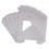 Clean and Reuse Microfiber Mop Cloth Replacement Accessories for  Winbot W1/W1 Pro Window Cleaning Robot 3