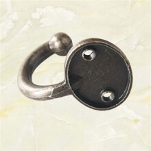 Lot 24pcs Retro Coat Hat Hook Door Wall Hanger Alloy 35 X 30mm -Bronze