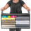 6PCS Quilt Organizer Box Foldable Portable Closet Stackable Bins Non Woven Clothes Storage Blankets Collecting Case-Gray 1