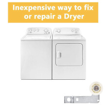 5X for W10837240 Dryer Idler Pulley with Bracket,Replace Part for Dryer