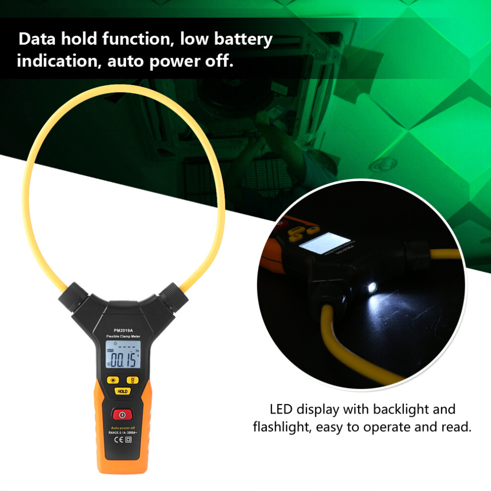 PEAKMETER PM2019A Flexible AC Clamp 3000A