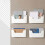 Kitchen Wall Mounted Sticky Storage Rack Cabinet Door Storage Box Drawer Shelf Bathroom Storage Rack 5