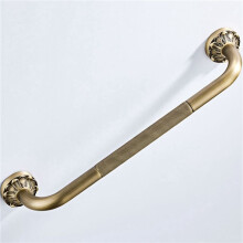 2X Haltegriff Wand Halterung Messing Vintage Badezimmer Badewanne Toilette Handlauf Dusche Sicherheits StüTzgriff Badezimmer Handtuch Halter