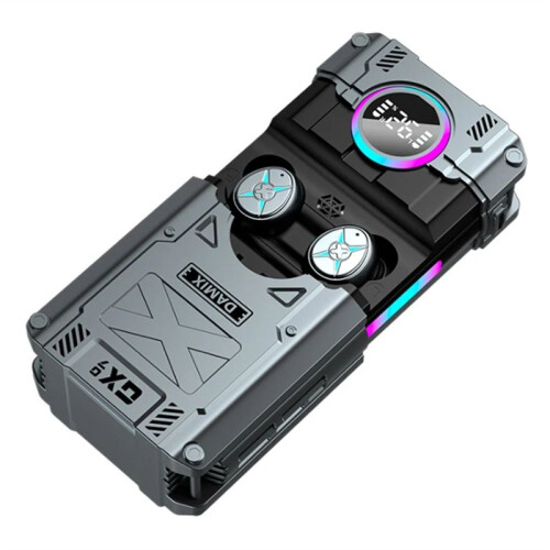 New DX-07 TWS  Headset Noise Reduction Wireless Mechanical Style Headset HD Call Headset with Microphone
