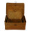 Seagrass Storage Baskets with Lids, Woven Rectangular Basket Bins, Wicker Storage Organizer for Shelf, Set of 4 6