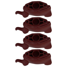 4pcs for Hunter RP6-0343,221-675-2,221-675-2-B Tire Changer Red Base Demount Duckhead