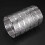 18X Circular Stainless Steel Porous Tart  Bottom  Pie Cake Mould Baking Tools, 8cm 3