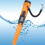 Full Waterproof Pinpointer Metal Detector with LCD Display,High Sensitive Underwater Pinpointer,Portable Pinpointer 6