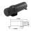 2X Motorcycle Accessories Waterproof Tool Tube Gloves Raincoat Storage Box Universal for 5
