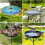 Solar Water Agitator, Circular Water Wave Generator, Rockery Water Wave Tool, Landscaping Tool 7