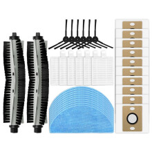 Fit for A30 Pro Robot Vacuum Main Side Brush HEPA Filter Mop Cloth Dust Bag Replacement Accessories Spare Parts