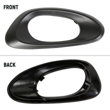 8PCS Front Rear Inner Door Handle Bezel Black for Trailblazer 2002-2009 15214503 15214502 15214506 15214507