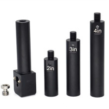 19mm Pole Mounting Bracket 3/8 Screws, Anti Twist Elastic Positioning Pin, 4 Sections of Length for RED for A