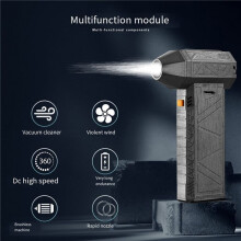2X Super Power Blower Turbo Jet Fan 130000RPM 52+M/S High Speed Duct Fans 8000MAh Brushless Motor Industrial