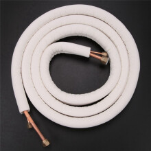 3Meter Air Conditioner Pair Coil Tube 1/4In Insulated Copper Wire Set Air Conditioner Parts Refrigerant Tube