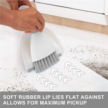 2X Small Broom and Dustpan Set, Handheld Dust Pan with Cleaning Brush Combo for Home, Desktop,Sofa,Keyboard,Sweeping