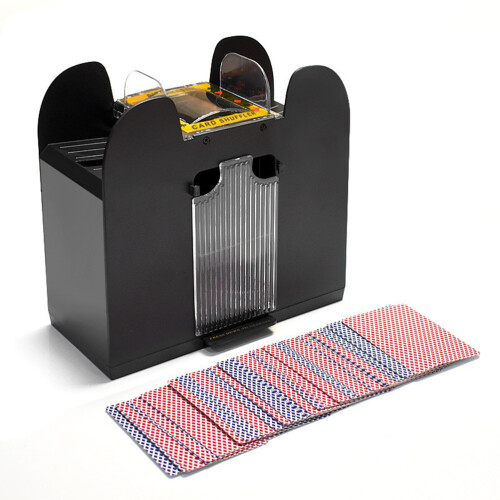 Automatischer Kartenmischer, 6 Decks, elektrisch