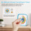 2X 60-Minute Visual Timer with Night Light, Countdown Timer,Pomodoro Timer with Rainbow Pattern for Kids and Adults 2
