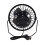 4X -Ventilador EléTrico com Painel Solar PortáTil 5W 4 Polegadas com Efeito de Estufa Exaustor Solar para EscritóRio Ao Ar Livre 6