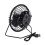 4X -Ventilador EléTrico com Painel Solar PortáTil 5W 4 Polegadas com Efeito de Estufa Exaustor Solar para EscritóRio Ao Ar Livre 7