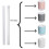 Humidifier Cotton Swabs, Humidifier Refill Stick Portable Personal USB  Humidifier Filter Replacement Elements 40Pcs 3