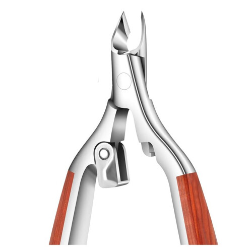 Alicate de Cutículas, Cortador de Cutículas Profissional com Mandíbula de 0,98 Polegadas, Removedor de Cutículas em Aço Inoxidável
