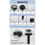16Pcs Atomizing Spray Plastic Bracket USB  Humidifier Diy Experiment Ultrasonic Atomization Bracket Without Atomizer 4