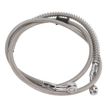 140cm Steel PVC Motorcycle Brake and Clutch Hose Universal Fit Easy to Install