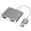 Adaptateur USB 3.0 Vers Double , Convertisseur USB Vers Double  pour Écran Identique. 1